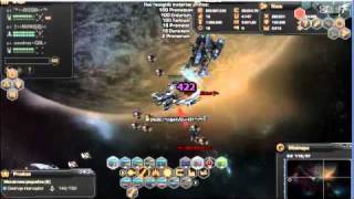 Darkorbit eliminando NPC mapa pirata
