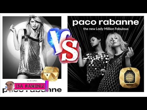 Paco Rabanne Lady Million Fabulous VS Lady Million - Comparación de perfumes - SUB Paco Rabanne Lady Million Fabulous VS Lady Million - Comparación de perfumes - SUB