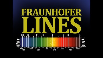 What is Fraunhofer Lines - Definition with Example