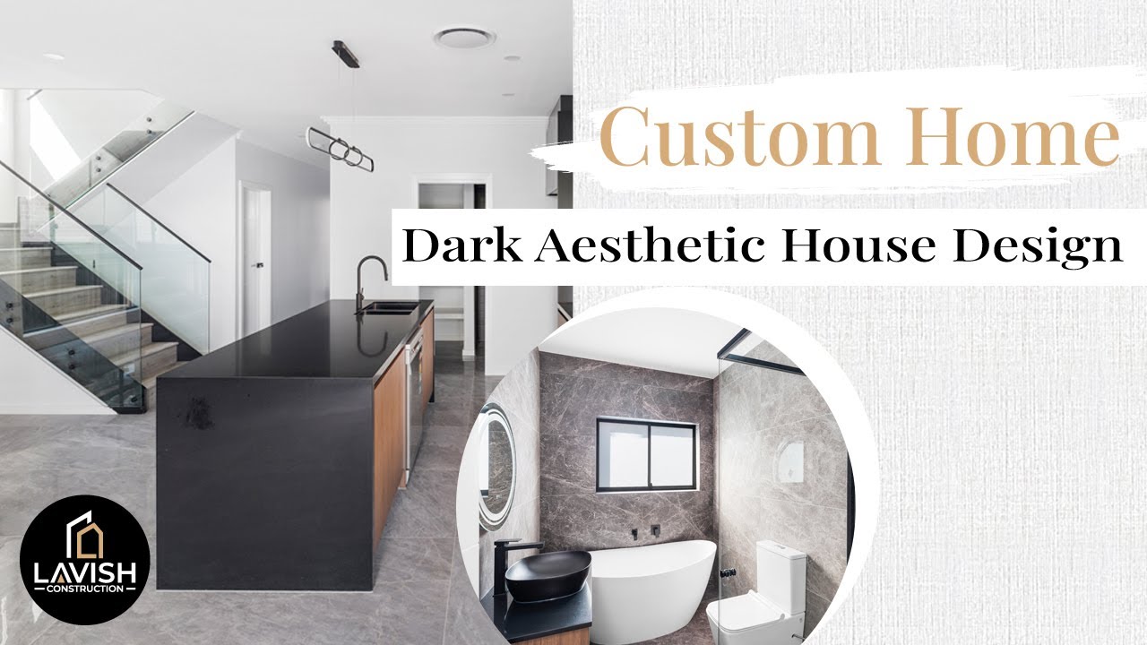 Dark Aesthetic House Design in Austral | Lavish Construction ...