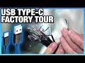 Why USB3 Type-C Isn’t on More Cases | How Cables Are Made Factory Tour