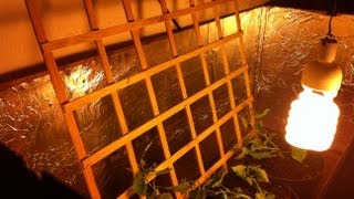 Making a trellis for the garden, how easy it is to make, plus getting rid of some scrap wood, I