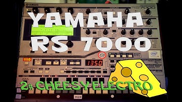 Yamaha RS 7000 Groovebox #2 Style Demo "(cheesy) 2000s Electro"