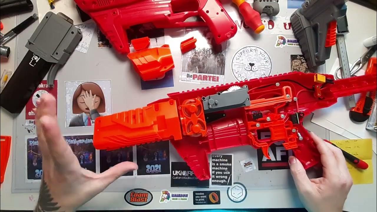 Dart Zone Pro Mk3 RMP REAPER Barrel Installation video YouTube