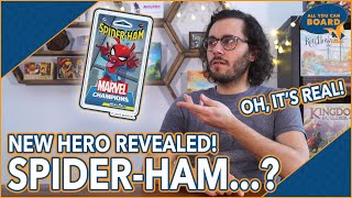 Spider-Ham REVEALED | Marvel Champions | The Most Ridiculous Hero Pack Yet!