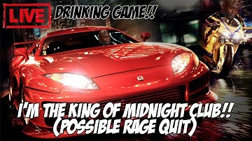 Midnight Club II Speedrun Attempt Drinking Game! Ft. SushiRoll (POSSIBLE UNHOLY RAGE QUIT)