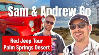 We Drove STRAIGHT Into the San Andreas Fault! Palm Springs Desert Jeep Tour 🚘