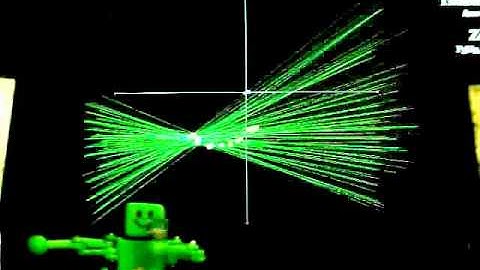 Positron Emission Particle Tracking (PEPT) demonstration in close up