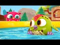 Hop hop e bianca desenho infantil em portugus peckpeck se lava na piscina