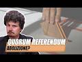 Dovremmo ABOLIRE il quorum nei referendum?