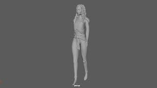 CG Tool Kit Assignment 2: Character development walk cycle (side)