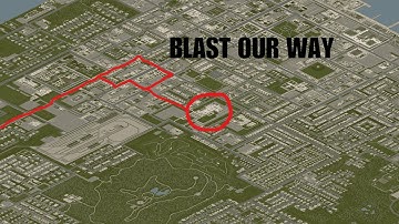 How My Team Made Their Way to the Hospital in Project Zomboid