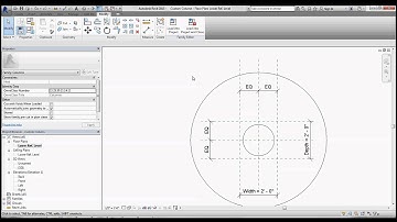 Revit Lesson - Custom Column Revolve Square Top 1080