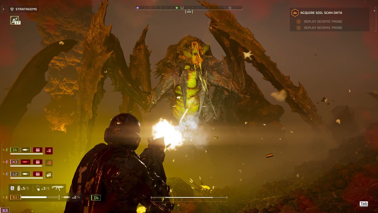 Battle with Terminids - Super Helldive Difficulty - 4K Quality ...