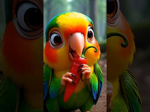 Main Tota Hare Rang Ka | Cute Green Parrot Rhyme by KP Rhymes 