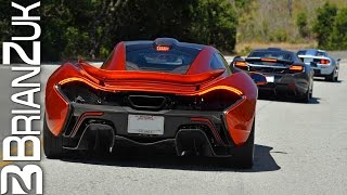 McLaren F1, P1, & 650S Le Mans cruising