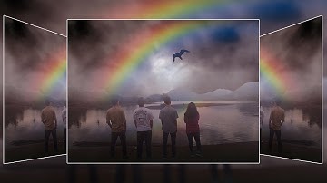 Realistic Rainbow With Photomanipulation In Photoshop - Photoshop Tutorial - Photoshop CC
