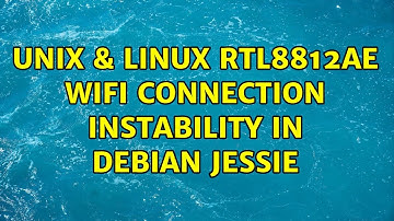 Unix & Linux: rtl8812ae Wifi Connection Instability in Debian Jessie (2 Solutions!!)