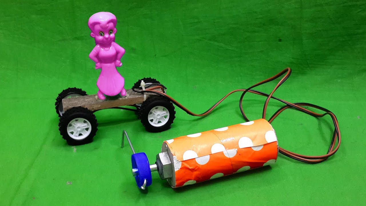 How to Make a Generator Powered Car No Battery Needed YouTube