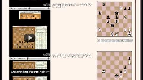 Chess World.net presents: New Video search option at www.chessworld.net (Chessworld.net)