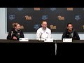 Pittsburgh press conference following its 3-1 win over Kentucky at Jeep AVCA First Serve (8.23.26).