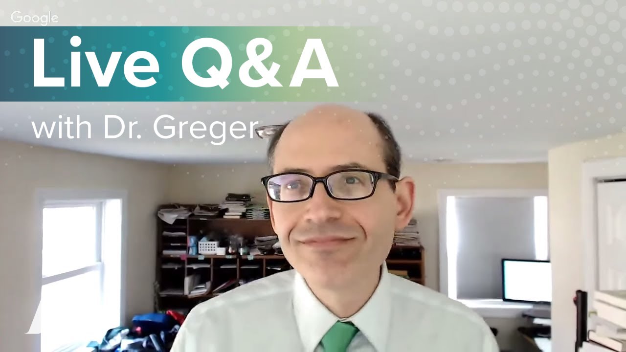 Live Q&A with Dr. Greger of on November 30 at 1 PM