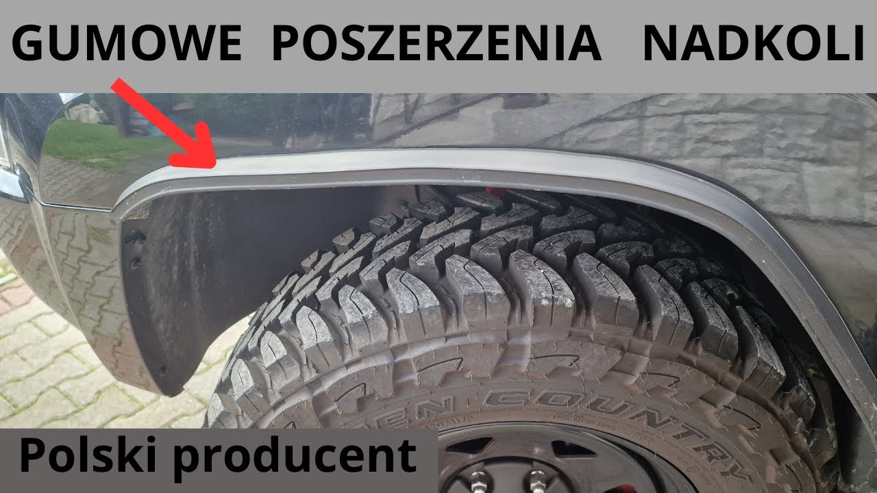 Poszerzenia nadkoli 4x4 Offroad Polski produkt