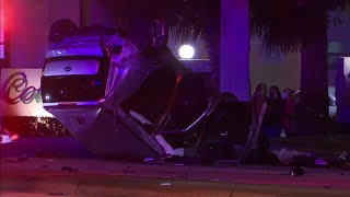 Speed-related crash leaves 1 dead, 1 injured in Davie