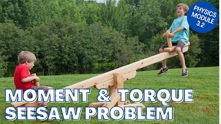 MOMENT &amp; TORQUE | Sample Problem #1