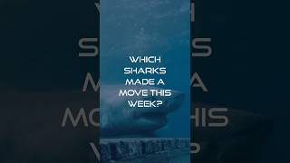 🦈 WHICH SHARKS MADE A MOVE THIS WEEK?