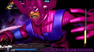 Marvel vs. Capcom 3 - Galactus Battle (Akuma, Ryu, Zero)