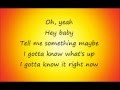 Say Somethin' - Austin Mahone ( Lyrics )