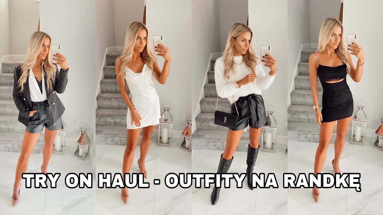 OUTFITY NA RANDKĘ - HAUL ZAKUPOWY Z MIERZENIEM NA ŻYWO🔥🔥🔥 | WALENTYNKI ...