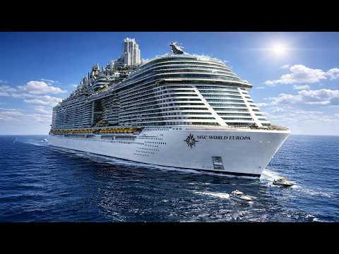 TERAYATES: 9 Cruceros GIGANTES Que Son 5 Veces MÁS GRANDES Que El Titanic
