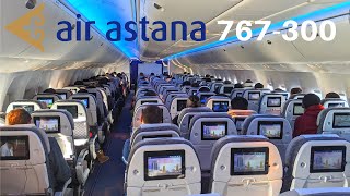 AIR ASTANA BOEING 767-300 (ECONOMY) | Almaty - Nursultan