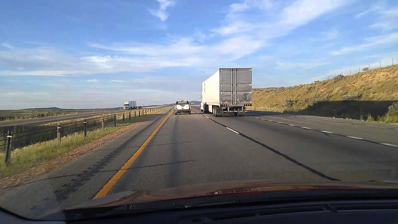 Time Lapse From Salt Lake City, Utah towards Jackson, Wyoming (LG G4) - YouTube