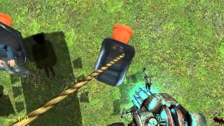 Garrys Mod: Terrorist trailers and rocket cars