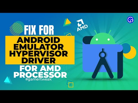 Fix for Android Emulator Hypervisor Driver For AMD Processor - Ryzen CPU + Gigabyte Aorus X470