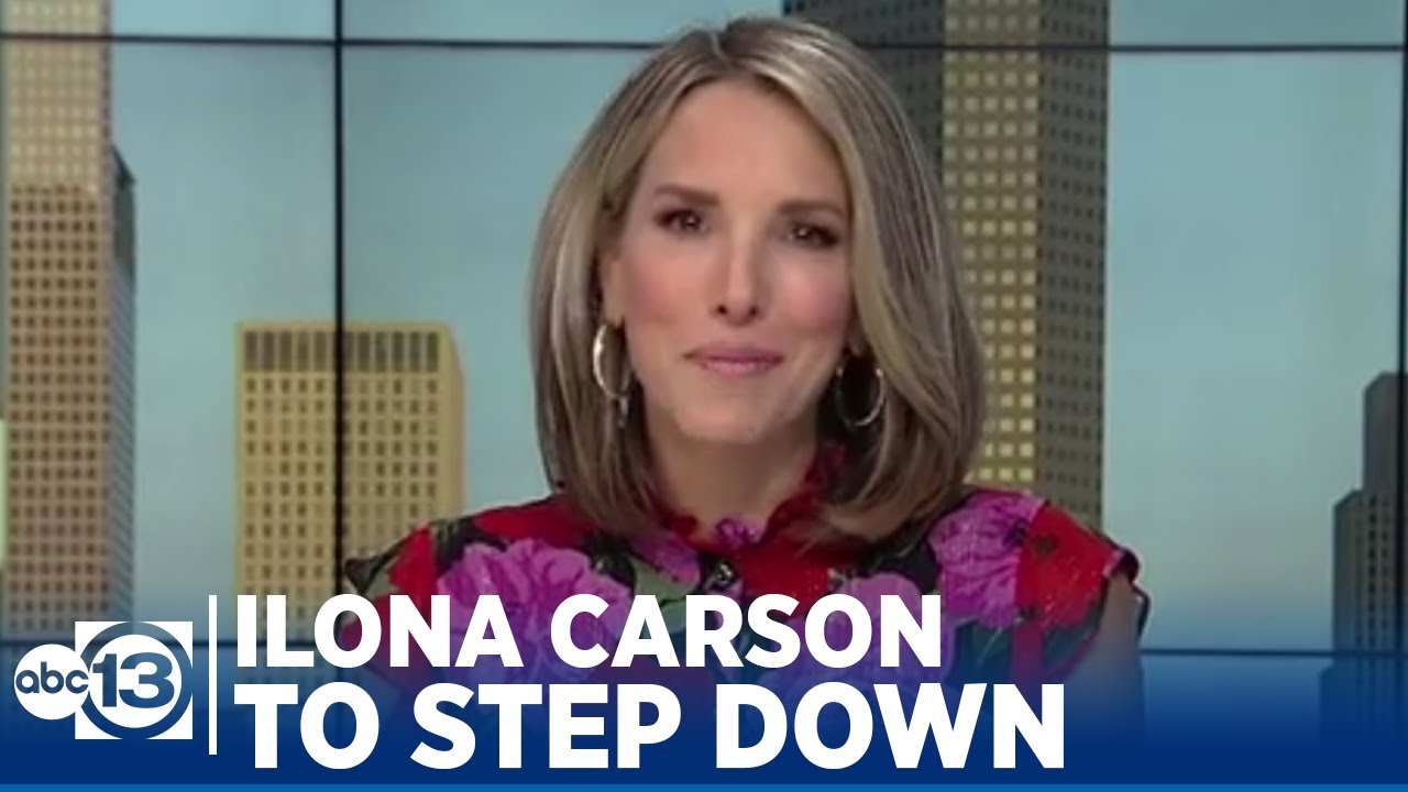 Abc13 Anchor Ilona Carson To Step Down From News Desk Youtube