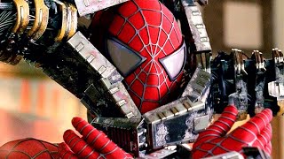 SpiderMan vs Doctor Octopus  Final Battle Scene  SpiderMan 2 2004 Movie CLIP