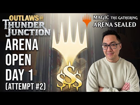 Is 11 Removal Spells With 2 Kaerveks Good? | Arena Open Day 1 | OTJ Sealed | MTG Arena