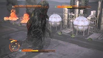 GODZILLA PS4 versus mode : Hedorah vs. Kiryu vs. Godzilla 1964