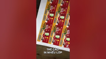 Công nghệ in thẻ cào tại xưởng in thẻ cào IPS