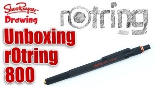 Unboxing the rOtring 800 Mechanical Pencil