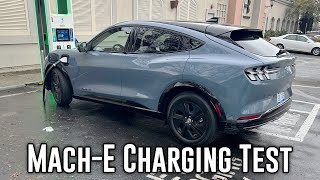 Longest Range Mustang Mach-E Charging Test | 10-80%