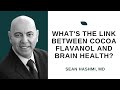 What is the link between cocoa flavanols and brain health?