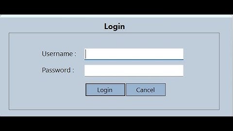 Login Form in VB NET Using Stored Procedure VB NET