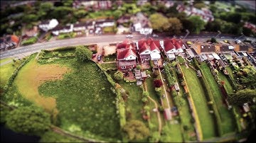 Attempt at a Tilt-shift effect in Adobe After Effects November 2014