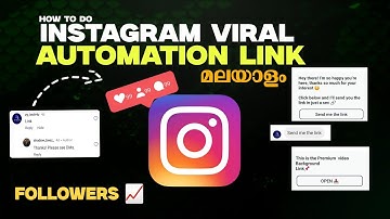 Hot to Instagram Viral Automation  Link | Comment link  generator | Malayalam