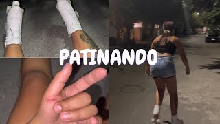 PORFIN USE MIS PATINES 🛼 ( ME CAÍ 🤣 ) / MINI VLOG